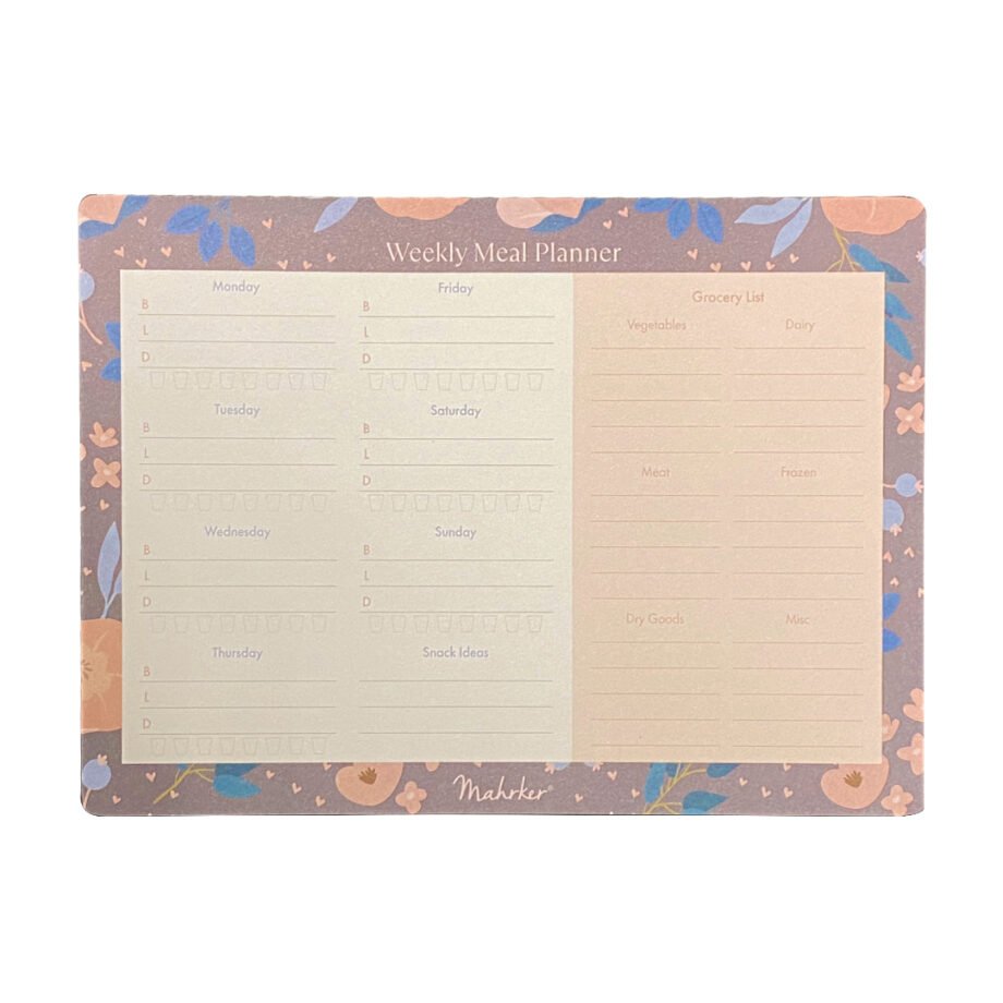 Weekly Meal Planner- Aiyana